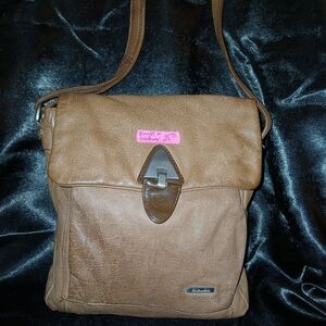 Brown Leather Shoulder Bag